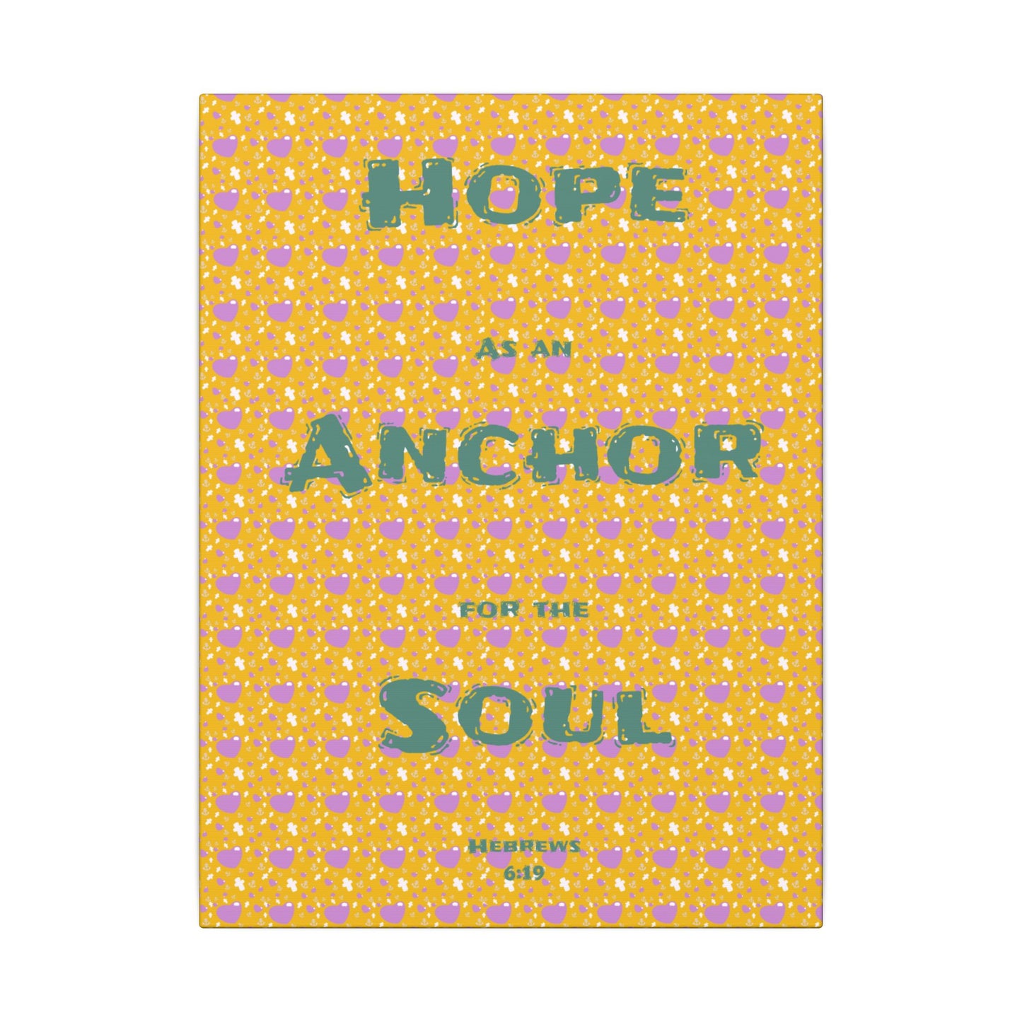 Canvas Print - Hope as Anchor of Soul
