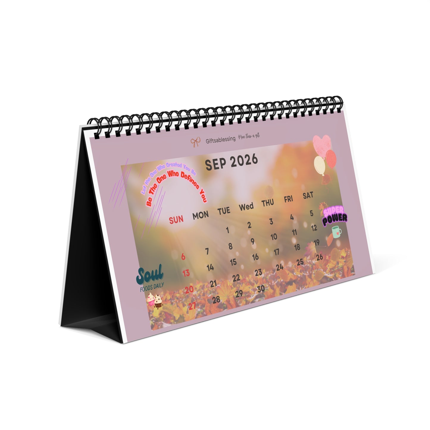 2026 Desk Calendar