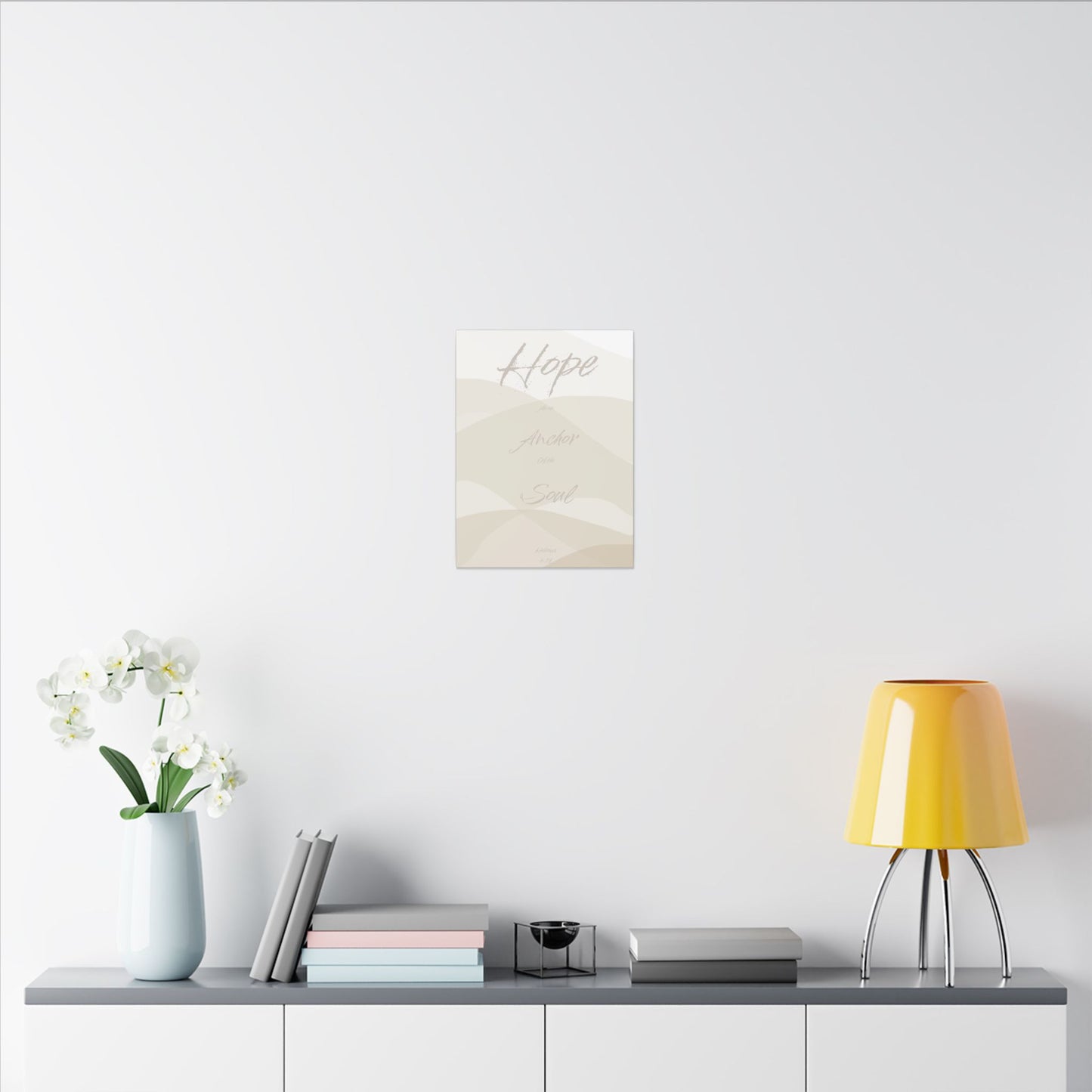 Canvas Print - Hope as Anchor of Soul