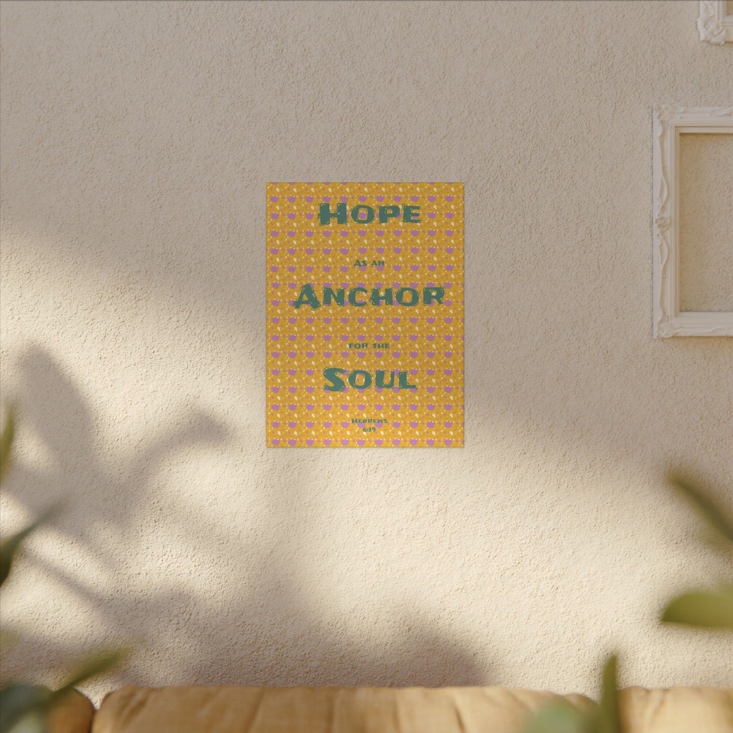 Canvas Print - Hope as Anchor of Soul