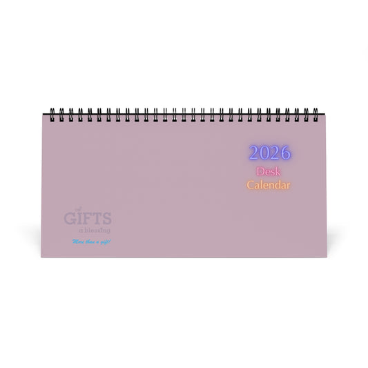 2026 Desk Calendar