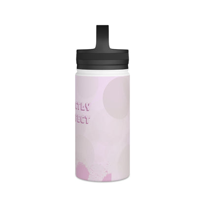 Water Bottle 12oz - Perfectly Imperfect Uplifting Design