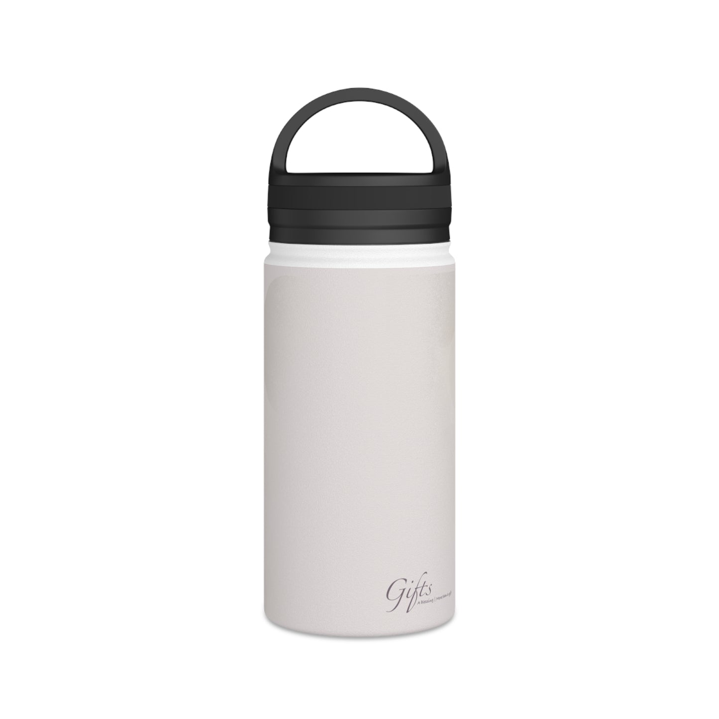 Water Bottle, Uplifting Perfectly Imperfect Handle Lid Stainless Steel
