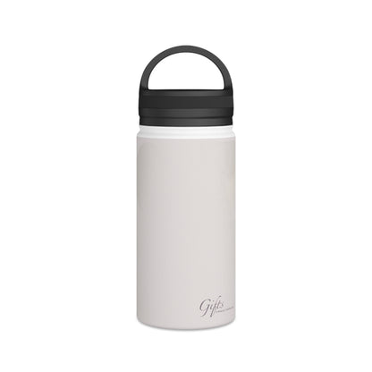 Water Bottle, Uplifting Perfectly Imperfect Handle Lid Stainless Steel
