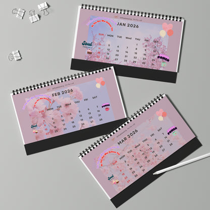 2026 Desk Calendar