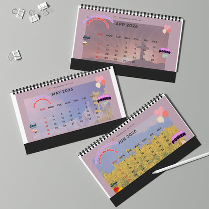 2026 Desk Calendar