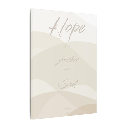 Canvas Print - Hope as Anchor of Soul