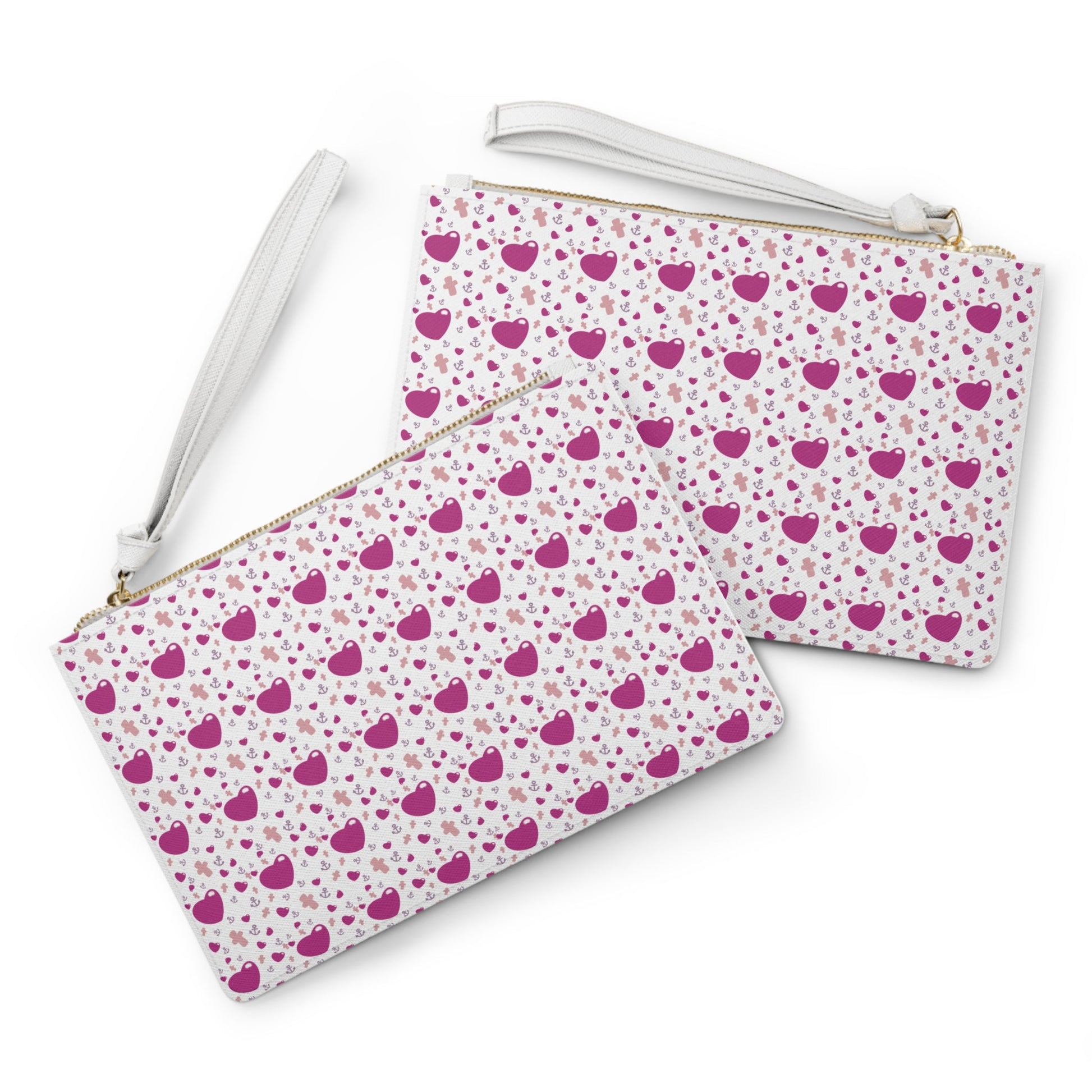 Clutch Bag ‘Love Anchor Cross’ patterns - Gifts a blessing