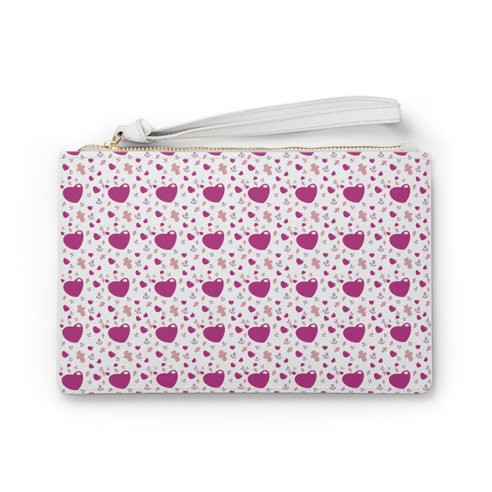 Clutch Bag ‘Love Anchor Cross’ patterns - Gifts a blessing