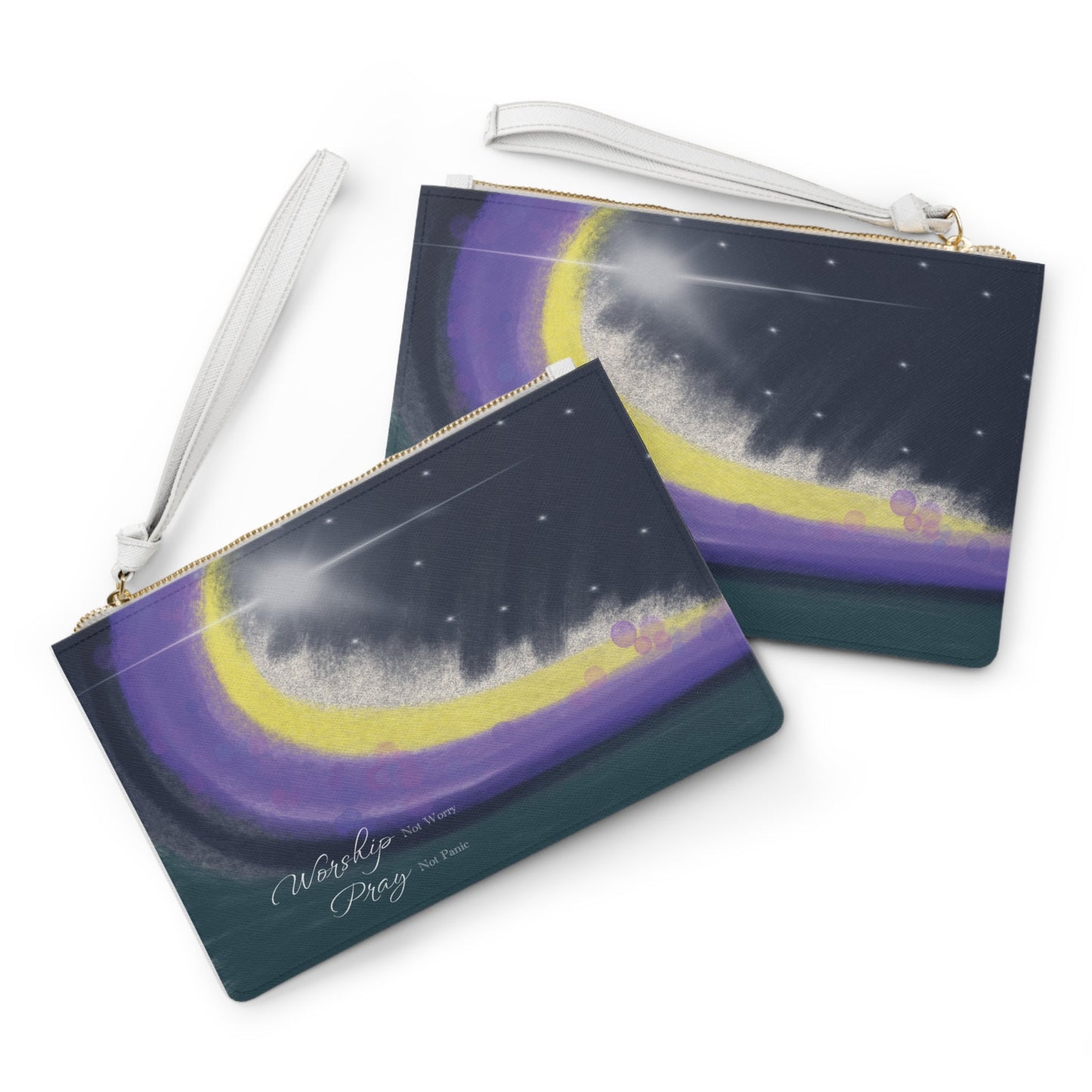 Clutch Bag “Worship not worry” - Gifts a blessing