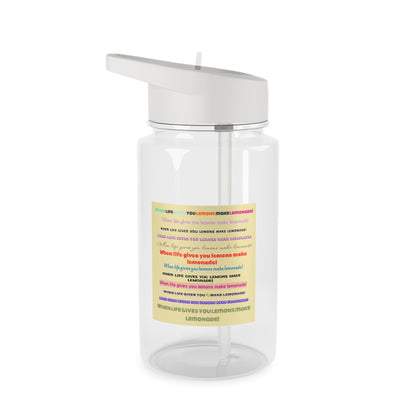 Inspirational Tritan Water Bottle - Stay Hydrated, Stay Positive - Gifts a blessing