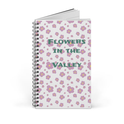 Spiral Journal - Uplifting Flowers Valley Growth Inspirational - Gifts a blessing