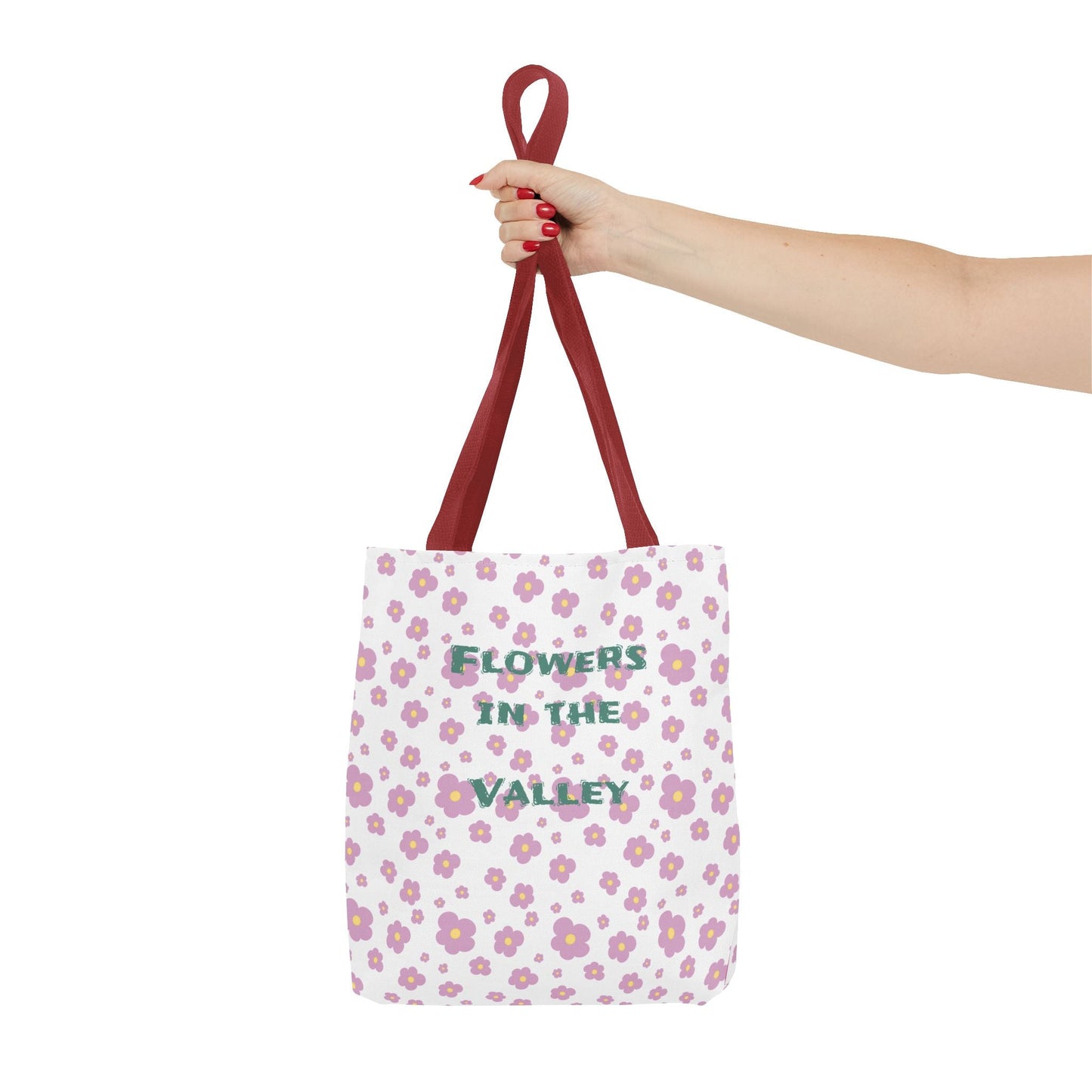 Tote Bag (AOP) Flowers grow in the valley - Gifts a blessing