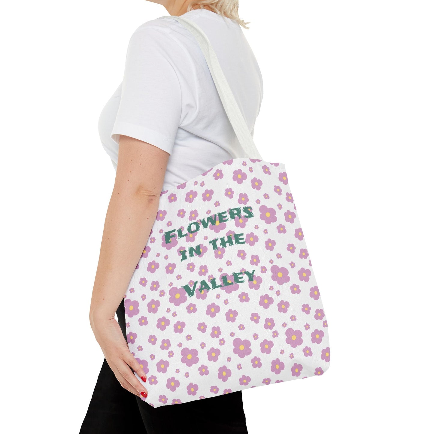 Tote Bag (AOP) Flowers grow in the valley - Gifts a blessing