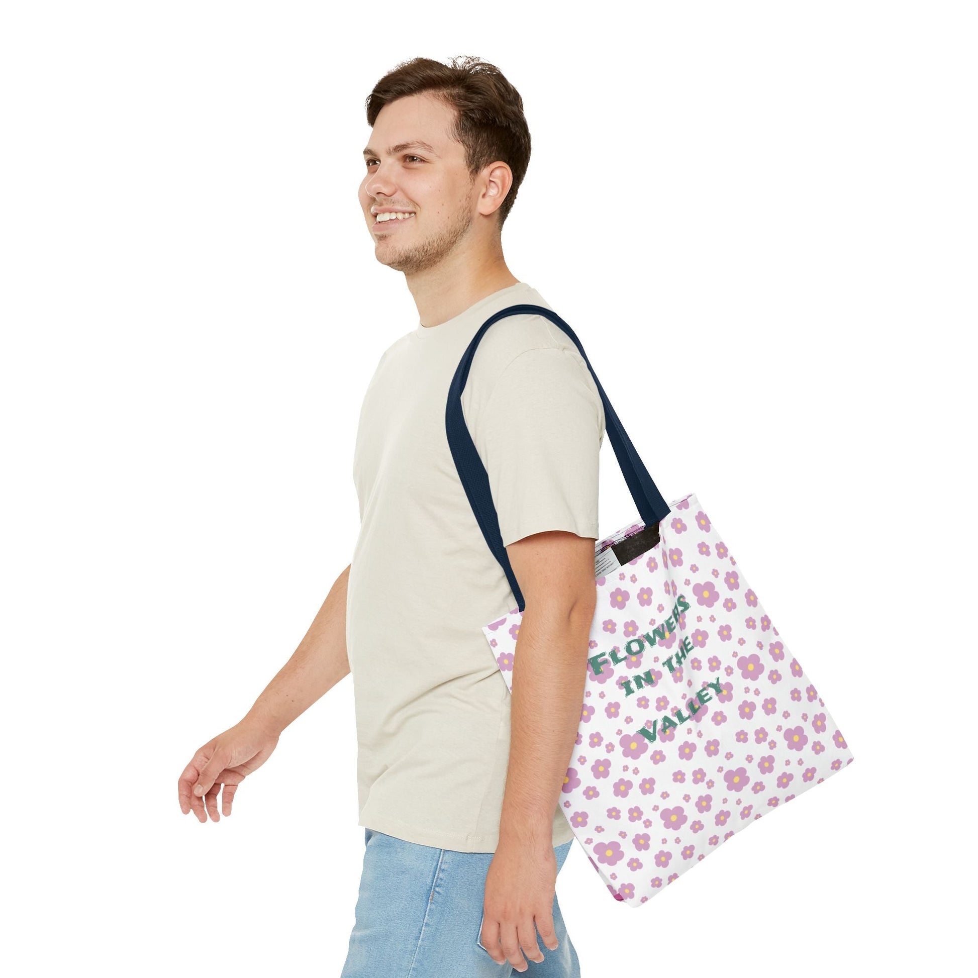 Tote Bag (AOP) Flowers grow in the valley - Gifts a blessing