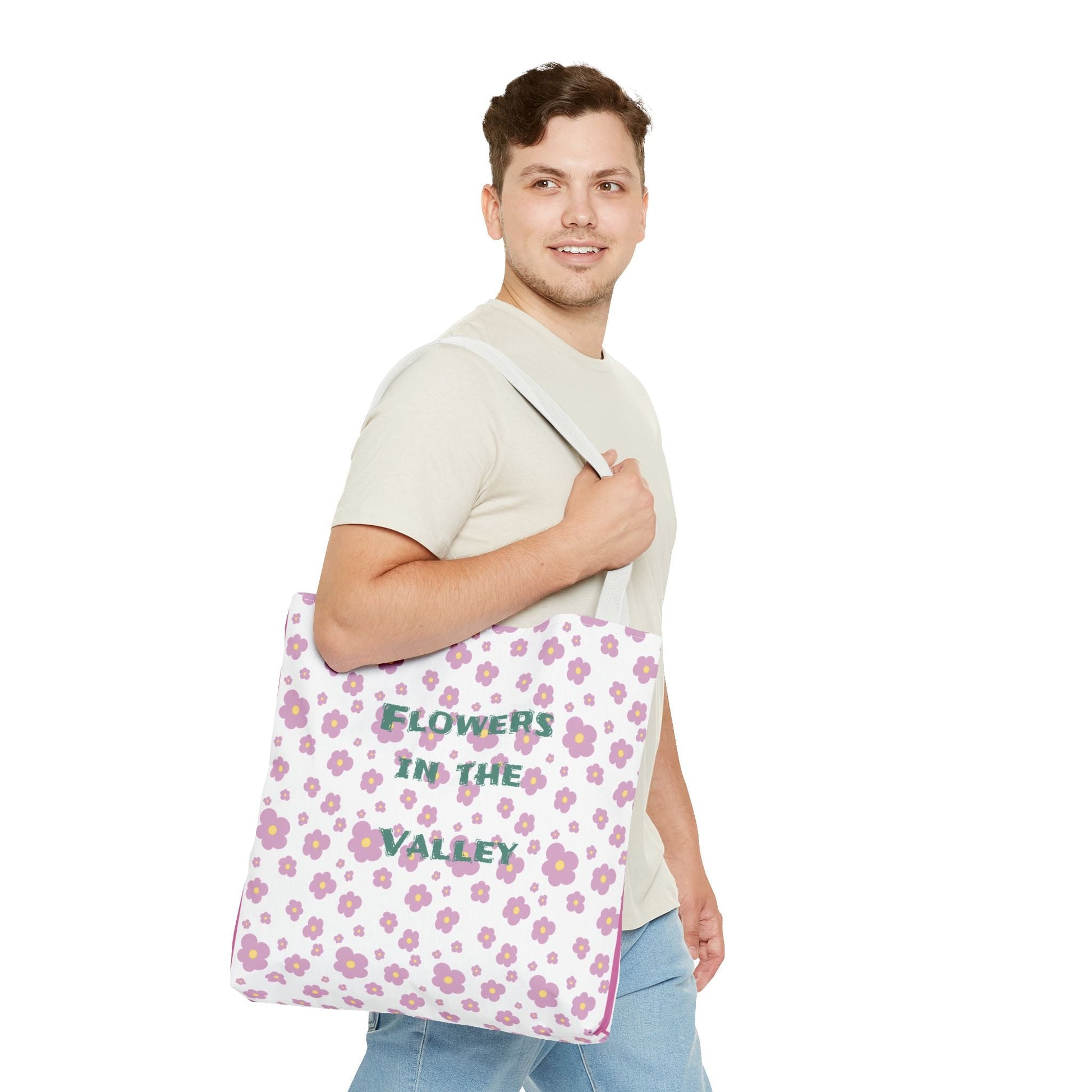 Tote Bag (AOP) Flowers grow in the valley - Gifts a blessing