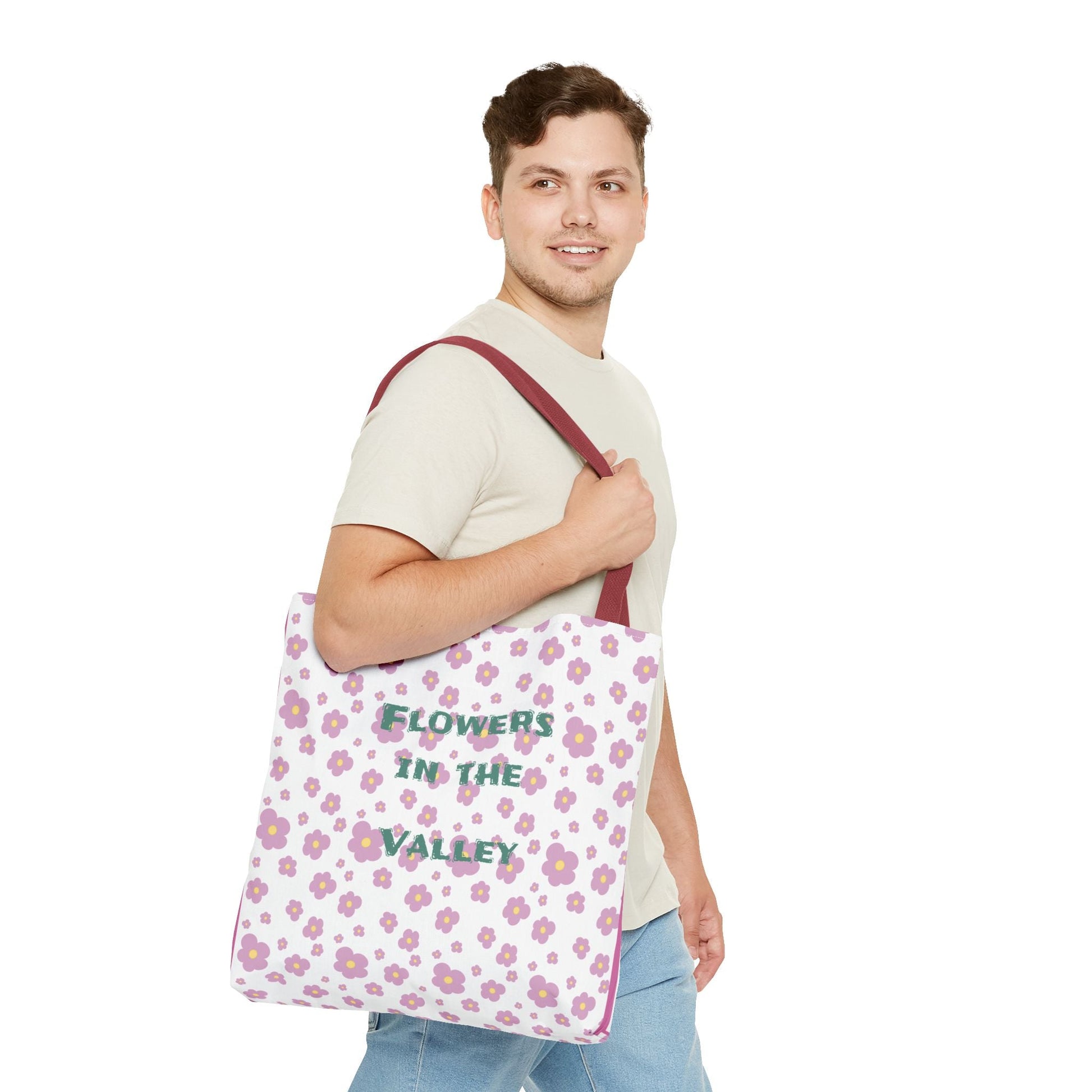 Tote Bag (AOP) Flowers grow in the valley - Gifts a blessing