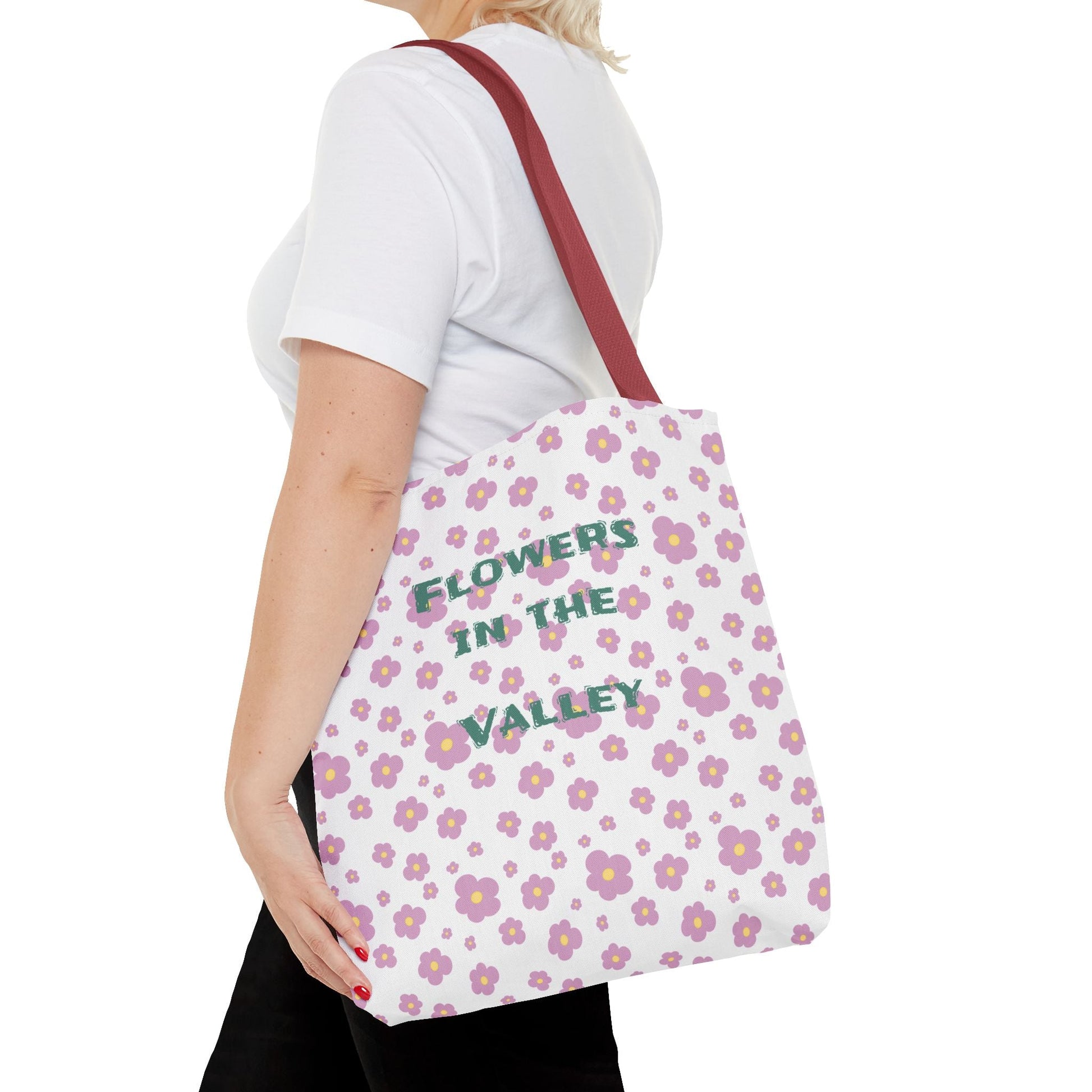 Tote Bag (AOP) Flowers grow in the valley - Gifts a blessing