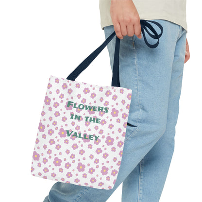 Tote Bag (AOP) Flowers grow in the valley - Gifts a blessing