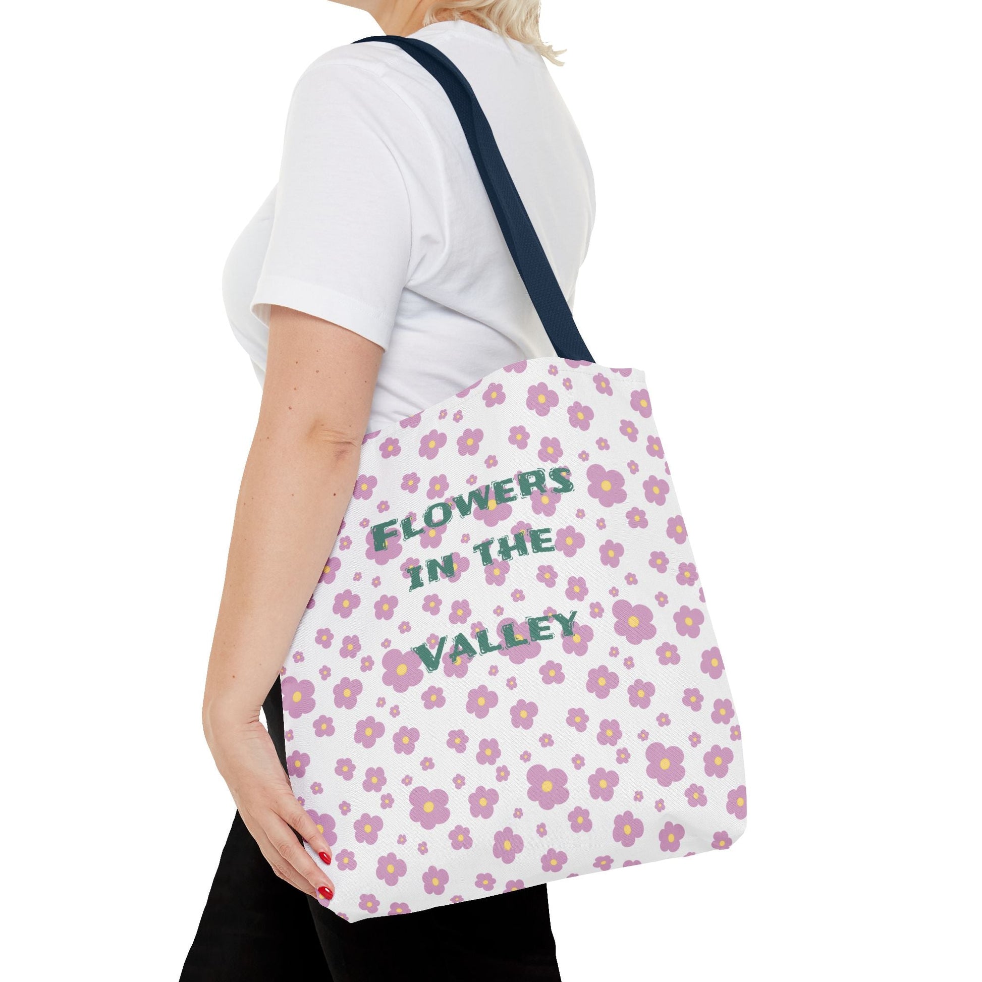 Tote Bag (AOP) Flowers grow in the valley - Gifts a blessing