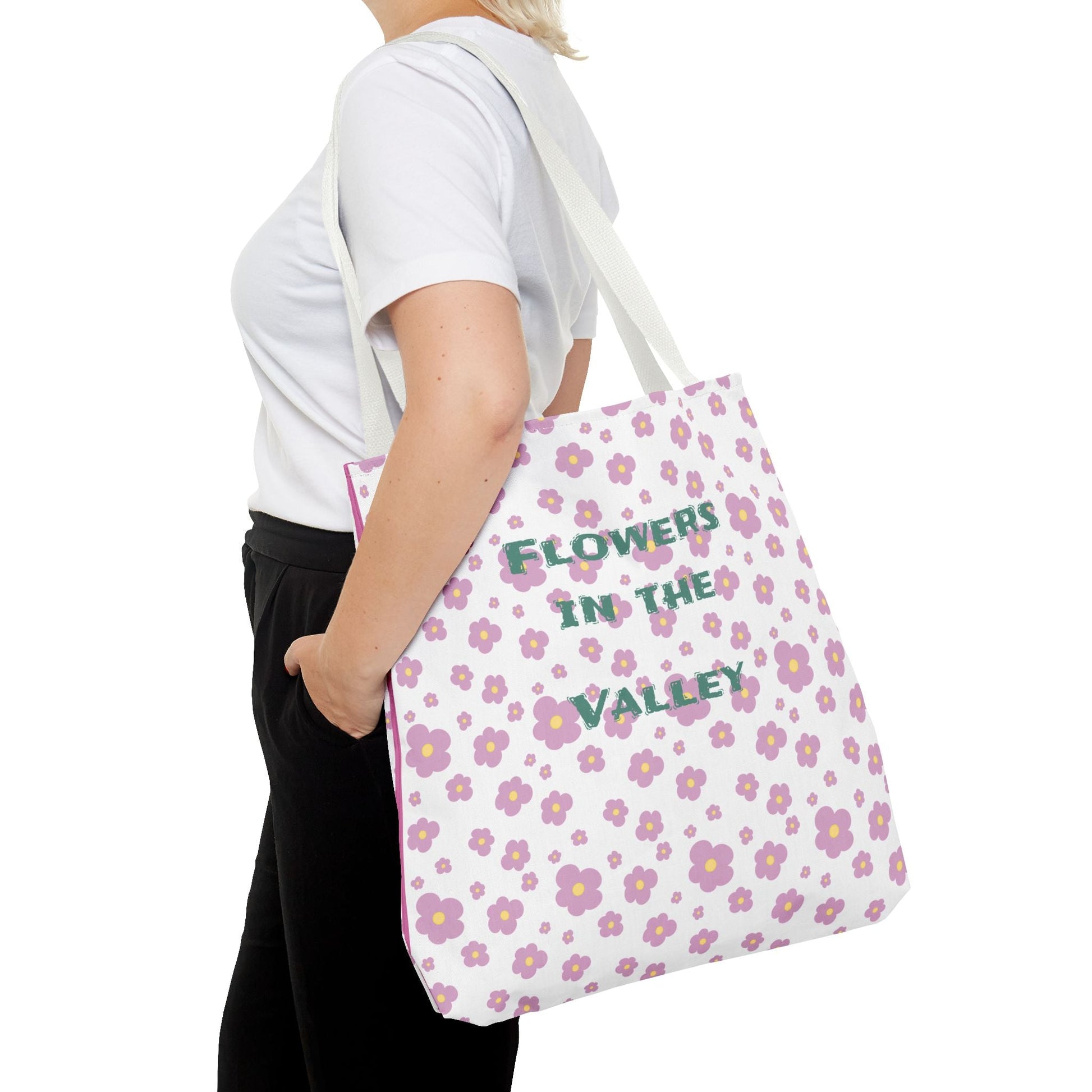 Tote Bag (AOP) Flowers grow in the valley - Gifts a blessing