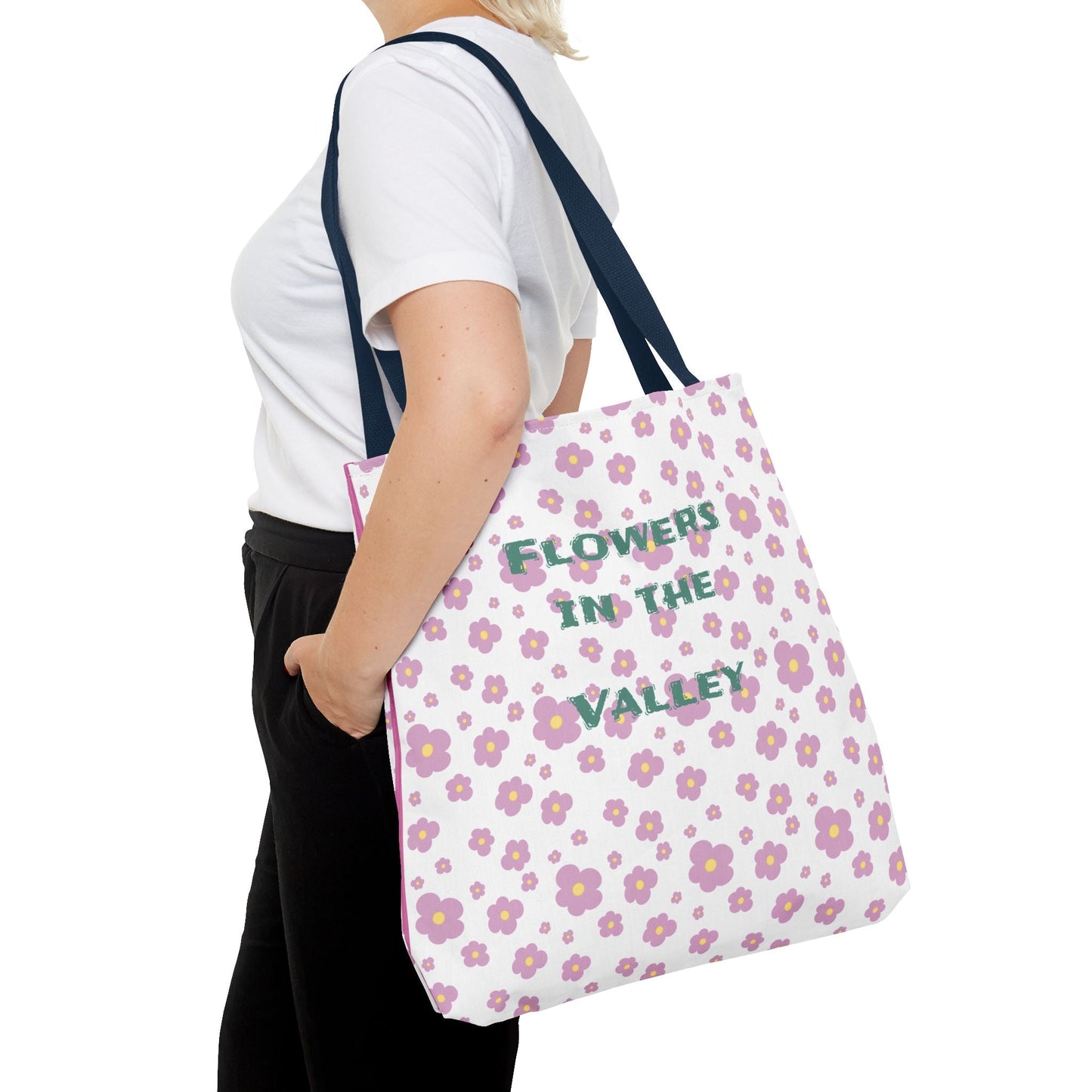 Tote Bag (AOP) Flowers grow in the valley - Gifts a blessing