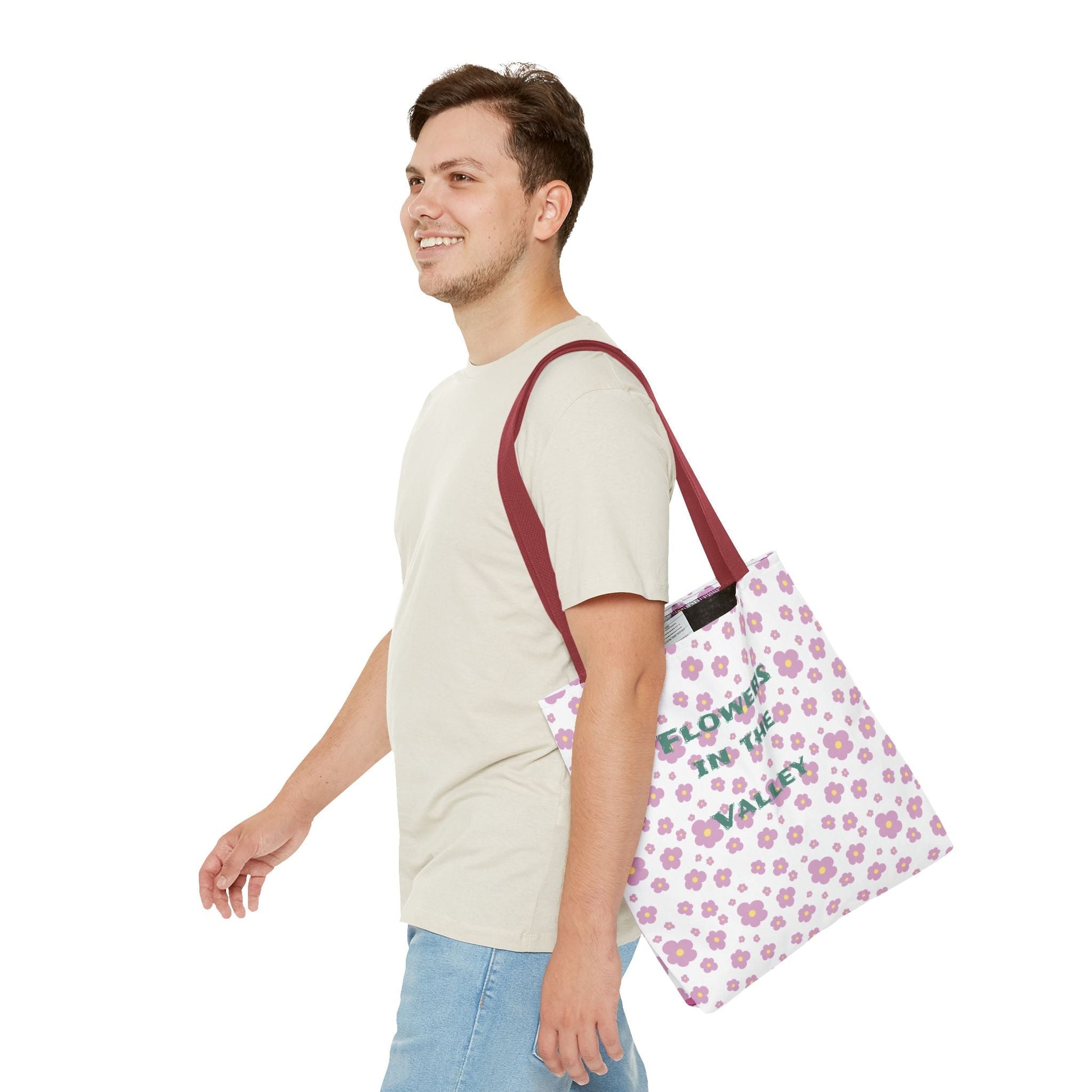 Tote Bag (AOP) Flowers grow in the valley - Gifts a blessing