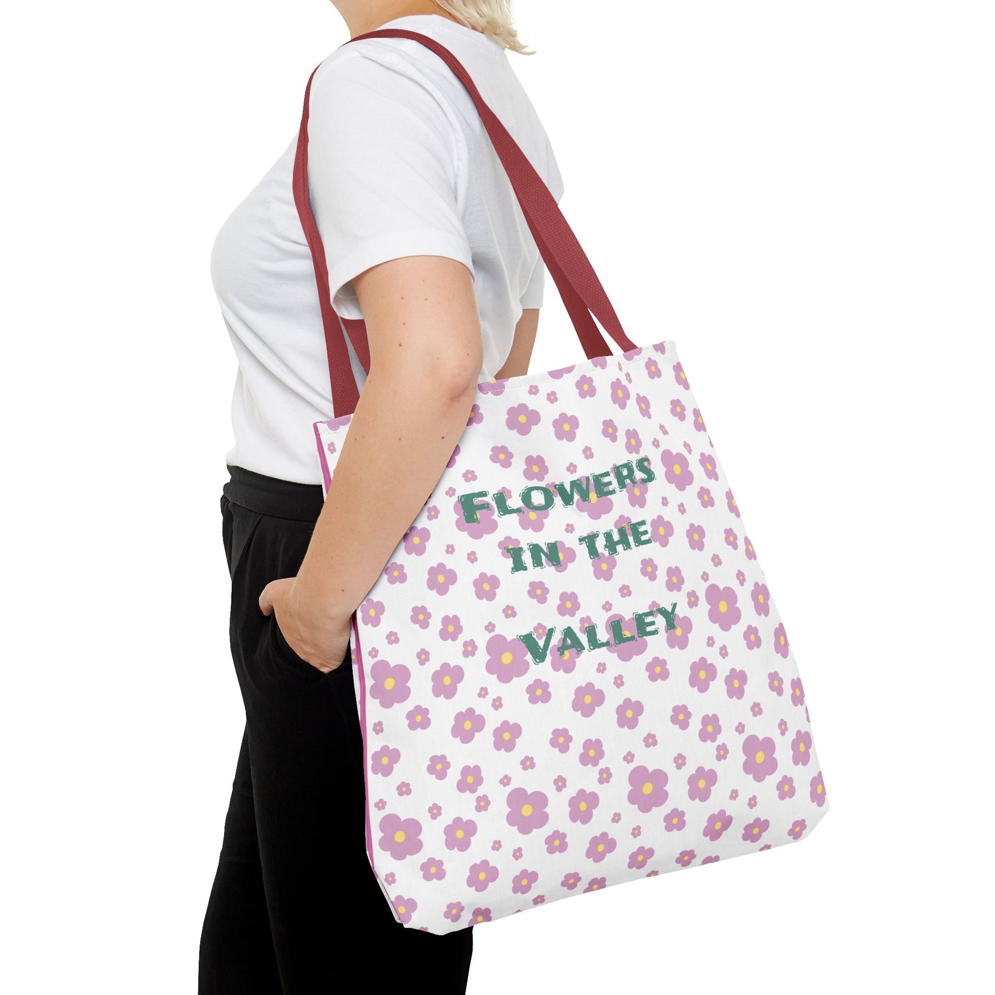 Tote Bag (AOP) Flowers grow in the valley - Gifts a blessing