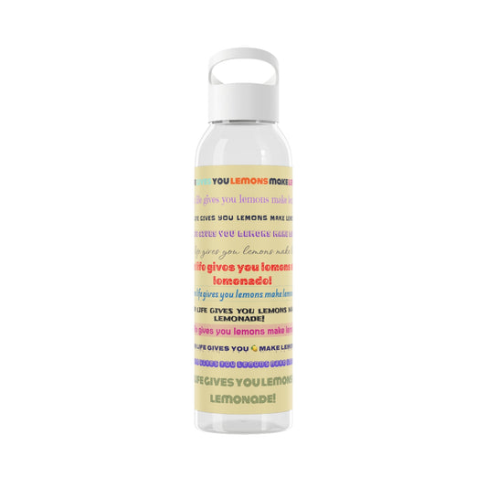 Water Bottle - “When life gives you lemons make lemonade’ - Gifts a blessing