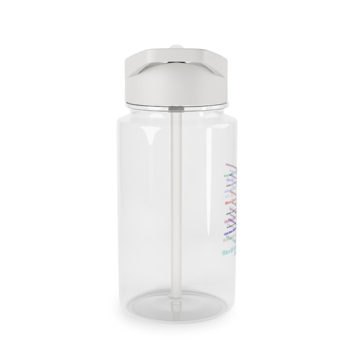 Water Bottle - When Life Gives You Lemons Make Lemonade Design - Gifts a blessing
