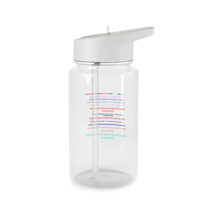 Water Bottle - When Life Gives You Lemons Make Lemonade Design - Gifts a blessing