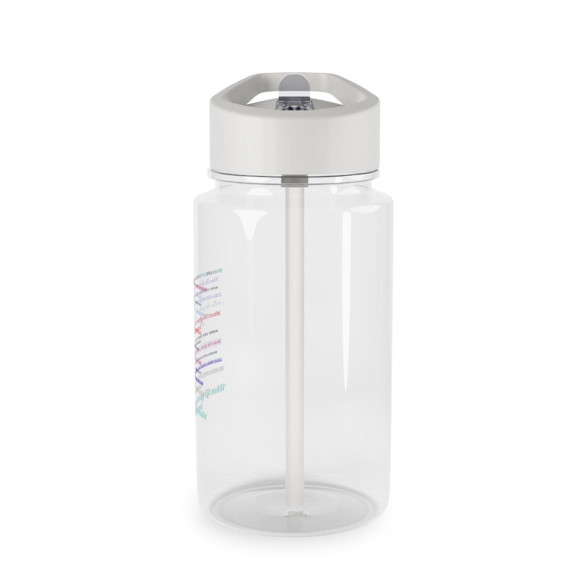 Water Bottle - When Life Gives You Lemons Make Lemonade Design - Gifts a blessing